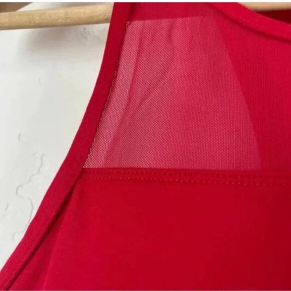 ZYIA Active “One More Rep” All Star Zip Red Mesh High Neck Sports Bra Size XXL - Picture 5 of 10